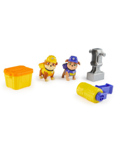 PATRULA CATELUSILOR ECHIPA RUBBLE SET 2 FIGURINE RUBBLE SI MIX