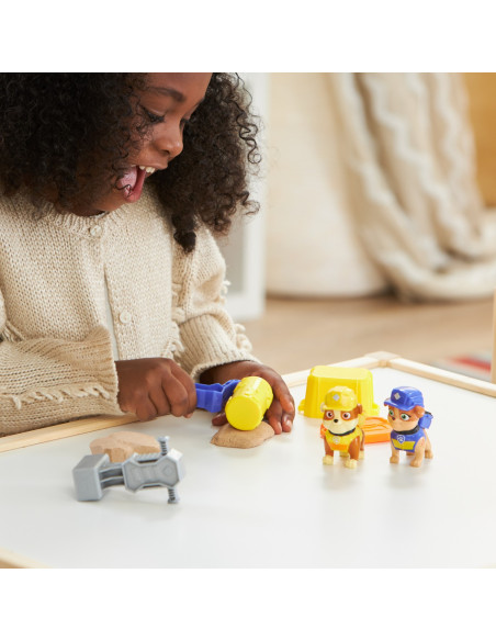 PATRULA CATELUSILOR ECHIPA RUBBLE SET 2 FIGURINE RUBBLE SI MIX