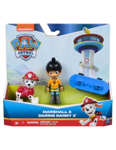 PATRULA CATELUSILOR SET FIGURINE EROI DE SALVARE MARSHALL SI DARING DANNY X