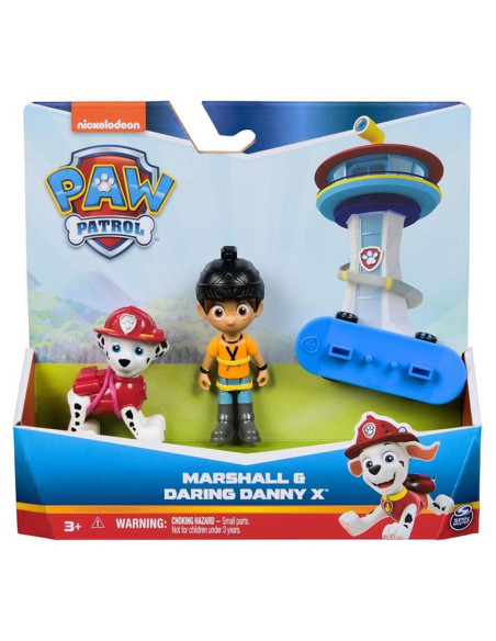 PATRULA CATELUSILOR SET FIGURINE EROI DE SALVARE MARSHALL SI DARING DANNY X