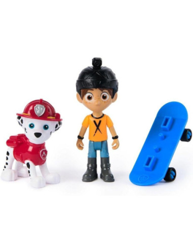 PATRULA CATELUSILOR SET FIGURINE EROI DE SALVARE MARSHALL SI DARING DANNY X