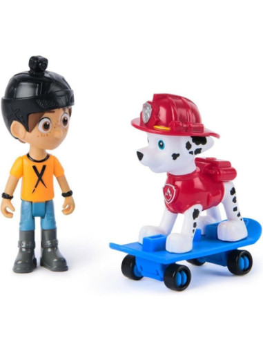 PATRULA CATELUSILOR SET FIGURINE EROI DE SALVARE MARSHALL SI DARING DANNY X