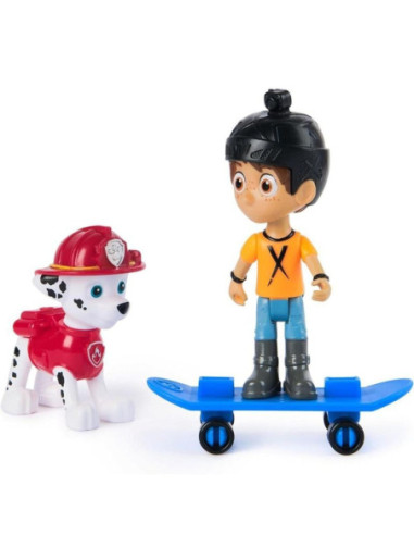 PATRULA CATELUSILOR SET FIGURINE EROI DE SALVARE MARSHALL SI DARING DANNY X