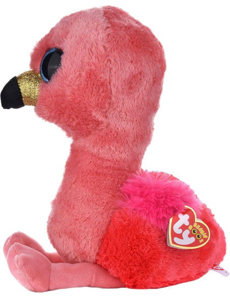 PLUS TY 24CM BOOS FLAMINGO ROZ