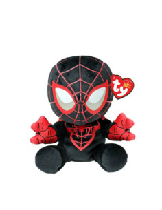 PLUS TY 15CM BEANIE BABIES SOFT MARVEL MILES MORALES SPIDERMAN