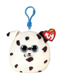 PLUS BRELOC TY 8.5CM SQUISHY BEANIES FETCH CATEL DALMATIAN